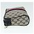 GUCCI GG Supreme Sherry Line Clutch Bag PVC Rosso Blu Navy Auth yb662 - vista 4