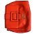 Borsa a mano Guess in pelle arancione