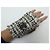GUANTI CHANEL MITENI LOGO CC 8 TWEED BICOLOR E PELLE CAMMELLO - vista 10
