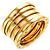Bulgari Anello B.zero1 4 bande Bvlgari in oro giallo 18K
