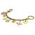 Charm Portocle Chaine Looping Louis Vuitton Multicolore D'oro - vista 3