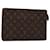 LOUIS VUITTON Monogram Pochette Homme Clutch Bag M51795 LV Auth 88008A Cloth  ref.1625509