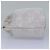 Pochette in tela bianca CC Auth bs17327 CHANEL Bianco - vista 3
