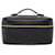 CHANEL COCO Mark Vanity Pouch Caviar Skin Black Gold CC Auth bs17155 Golden - view 13