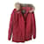 Parka Woolrich Roja de Algodón