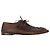 Scarpe Derby intrecciate con lacci Dolce & Gabbana in pelle di vitello marrone