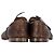 Scarpe Derby intrecciate con lacci Dolce & Gabbana in pelle di vitello marrone - vista 5