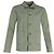 Apc A.P.C. Button-Down-Jacke mit Taschen aus grünem Baumwollstoff