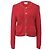 Roter Woll-Cardigan mit Purrl-Knöpfen von Ba&Sh