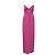 Vestido maxi largo sin espalda Rixelle Ba&Sh en poliéster rosa