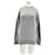 Autre Marque Maison Kitsune knitwear T.International S Cotton Grey  ref.1626033