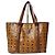 Sac shopping MCM Visetos en cognac Marron