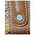 Sac shopping MCM Visetos en cognac Marron - vue 12