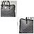 Borsa per laptop MCM Visetos Grigio/Nero - vista 11