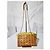 Borsa a tracolla in pelle MCM Visetos Cognac/Giallo Marrone - vista 12