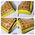 Borsa a tracolla in pelle MCM Visetos Cognac/Giallo Marrone - vista 13