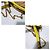 Borsa a tracolla in pelle MCM Visetos Cognac/Giallo Marrone - vista 17