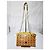 Borsa a tracolla in pelle MCM Visetos Cognac/Giallo Marrone - vista 8