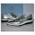 Prada Scarpe Stringate in Pelle Argento 38 IT  - vista 6