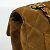 Sac à épaule en daim marron Chanel - vue 11