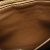 Sac à épaule en daim marron Chanel - vue 9