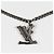 Collar Péndulo de Madera Louis Vuitton LV Plata - vista 2