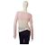 Autre Marque Lutz & Patmos Gestreifter Kaschmir Strickpullover Weiß Rosa L - Ansicht 2