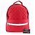 Zaino Chanel Coco Mark in nylon rosso - vista 12