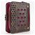 Billetera bifold compacta con cremallera Louis Vuitton Castaño Rosa Fucsia Monograma - vista 3