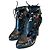 Stivaletti in pelle nera Giuseppe Zanotti Nero