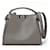 Fendi Peekaboo Iconic Essential Handbag Beige Grey  ref.1627248