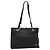 BALLY Borsa Tote in Pelle Nera Oro Auth ep5456 Nero D'oro