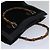 Borsa a mano GUCCI in pelle scamosciata nera e oro Bamboo 002 1186 0260 Auth ep5511 Nero D'oro - vista 6