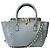 Bolsa de Couro Cinza VALENTINO GARAVANI - 102101