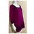Alice by Temperley Mini abito borgogna con ricamo nero Porpora - vista 2