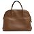 Borsa Bolide 35 in Pelle Marrone Hermès 1991 con Tracolla Hermes Spa - vista 3