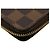 Cartera larga Damier Louis Vuitton Castaño - vista 5