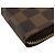 Cartera larga Damier Louis Vuitton Castaño - vista 7
