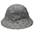 Cappello bucket in denim Monogram Louis Vuitton Bianco Blu - vista 4
