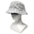Cappello bucket in denim Monogram Louis Vuitton Bianco Blu - vista 5