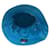 Cappello bucket in denim Monogram Louis Vuitton Bianco Blu - vista 6