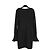 Abito Givenchy anni '90 FR38 Lana nera e polsini in seta Shot UK10 US8 Nero - vista 4