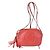 Borsa a spalla in pelle rossa Gucci Rosso