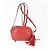 Borsa a spalla in pelle rossa Gucci Rosso - vista 2