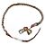 Dolce & Gabbana Gürtel Leder Kette Stoff Mehrfarbig Mehrfarben