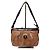 Pochette in pelle MCM Visetos Cioccolato/Marrone