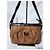 Pochette in pelle MCM Visetos Cioccolato/Marrone - vista 5