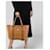 MCM Visetos Shopper Tote Cognac Brown  - view 3