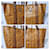 MCM Visetos Shopper Tote Cognac Brown  - view 8