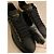 Sneakers Alexander McQueen Oversized Pelle Nere e Oro 38 Nero D'oro - vista 4